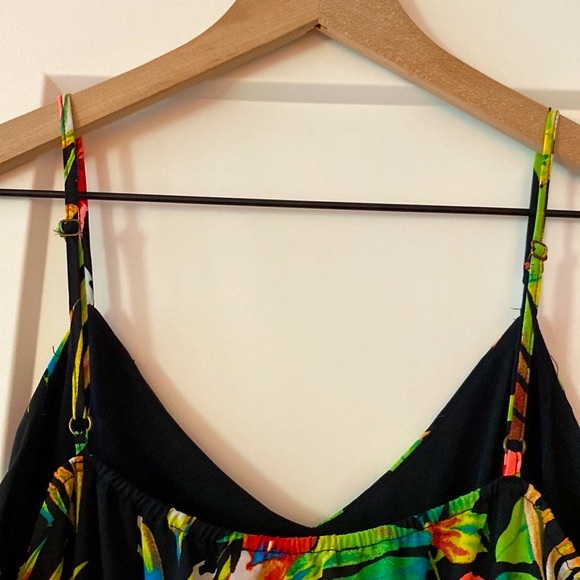 Love Tree Tropical Floral Wide Leg Jumpsuit - Picture 6 of 11